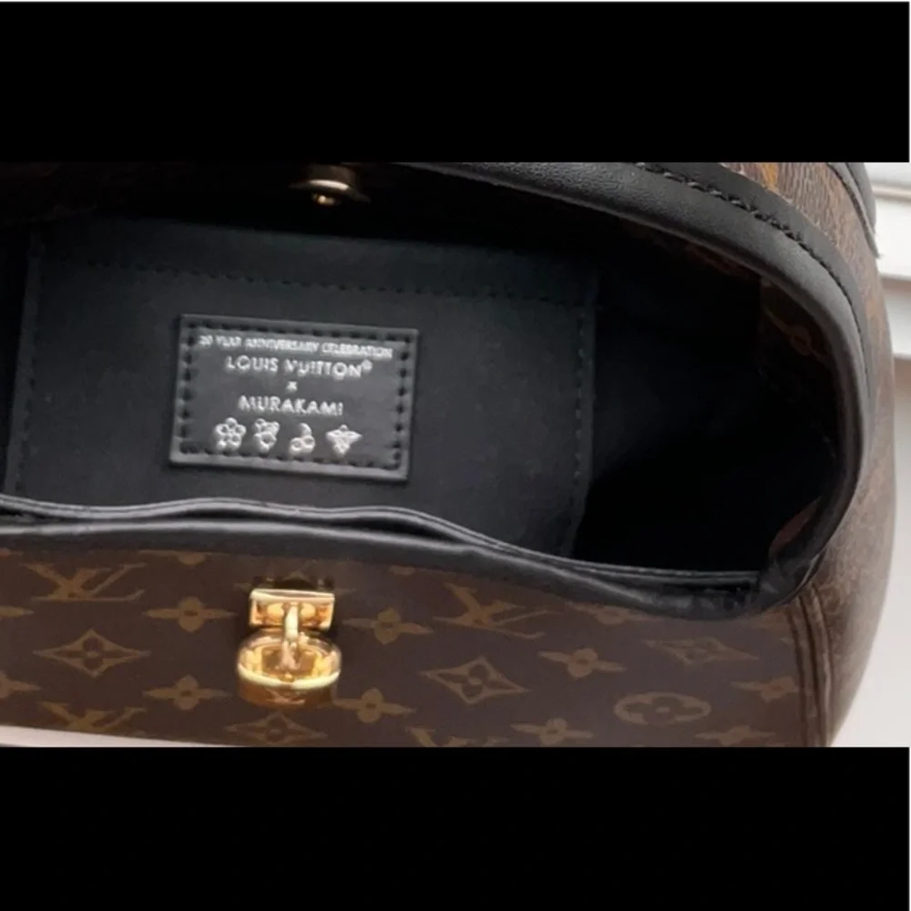 Monogram Brown & Black Handbag - Picture 8 of 11